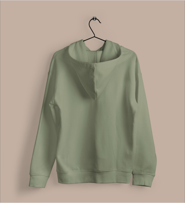 Pull vert avec logo brodé - KVO 